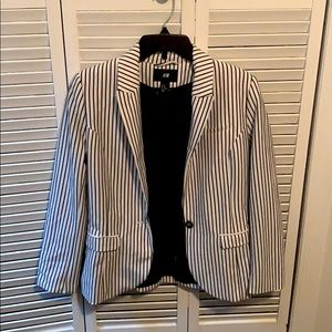 H&M Striped Blazer